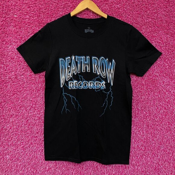 Death Row Records Logo Hip Hop Tshirt size small - Picture 1 of 4